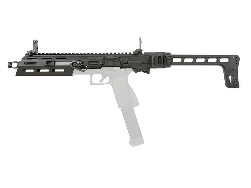 G&G SMC-9 9mm Conversion Carbine Kit with GTP9 Gas Blowback Pistol (Black - KIT ONLY)