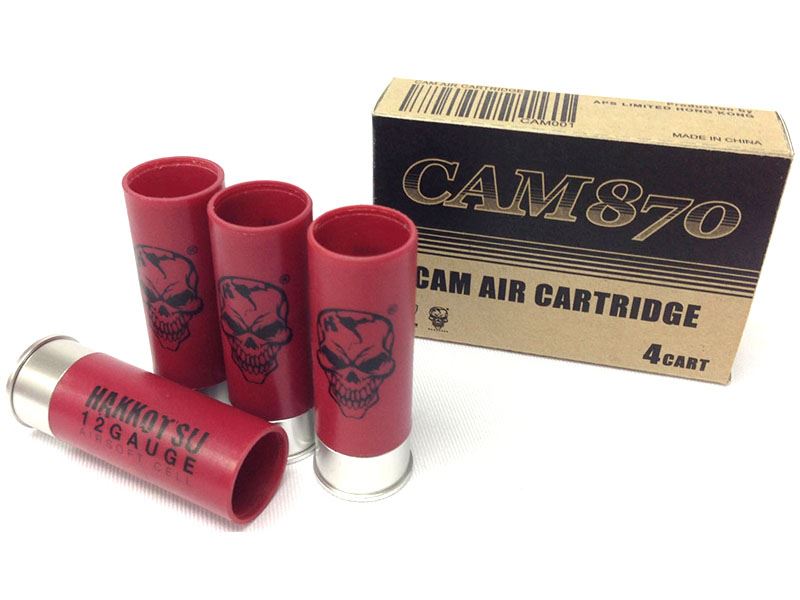 APS CAM870 Co2 Shot Gun Shells (pack of 4 shells)