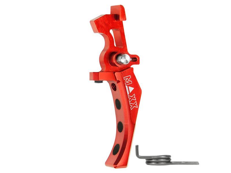 Maxx Model CNC Aluminum Advanced Speed Trigger (Style D) (Red)