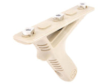 Ares Amoeba 45 Degree Angle Grip Modular Accessory for M-Lok System (AM-ML-DH-018-DE - Tan)