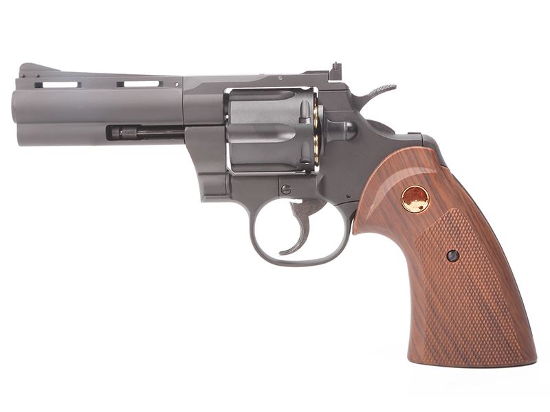 King Arms 4.0" 357 Custom I-GAS (Full Metal - Black - KA-PG-01-M-GAS)