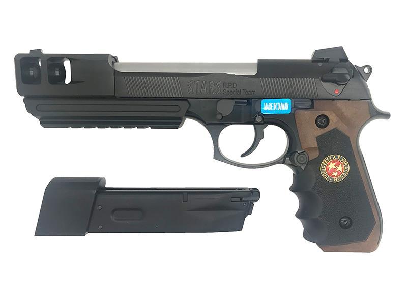 WE Samurai Edge M92 Long Barrel GBBP (Semi. Auto - V2 - Brown Grip)