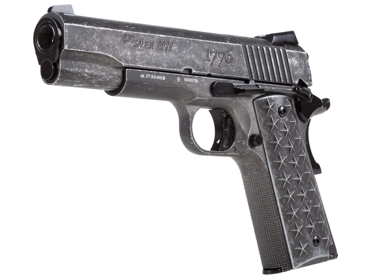 Sig Sauer 1911 "We The People" 4.5mm/.177 CO2 Blowback Air Pistol - Distressed Finish