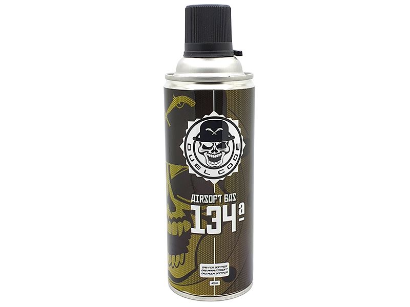 [Illegal to sell in the UK - Discontinued] Duel Code Airsoft 134a Gas (400ml)