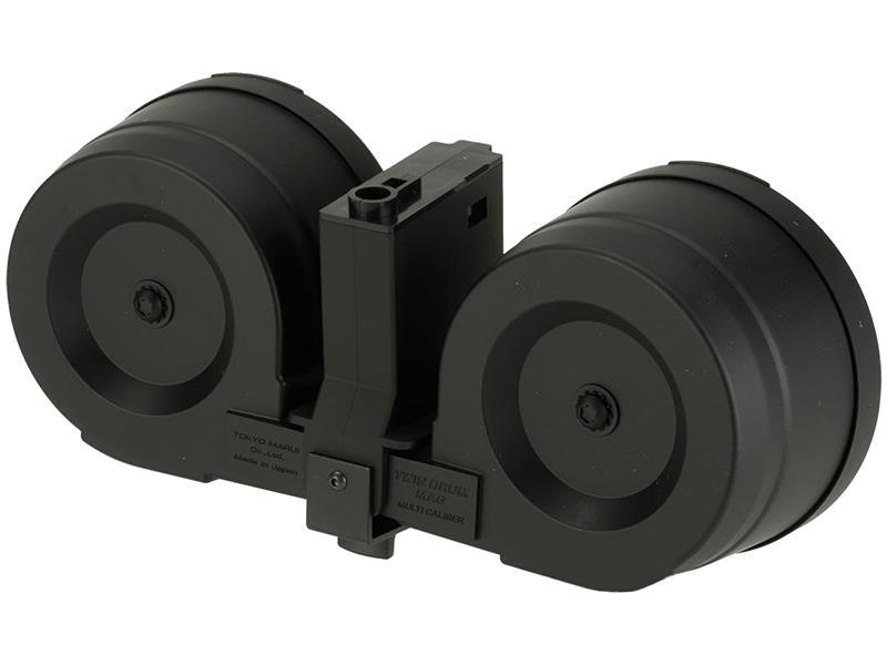 Tokyo Marui M4 Drum Magazine (1200 Rounds - Electric - Black)