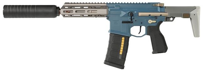 [Pre-Order] Salvo Precision 7.0 Honey Badger SBR w/ PDW Stock - Gas Blowback Rifle (MWS System / Steel Bolt - S004A-02 BT)