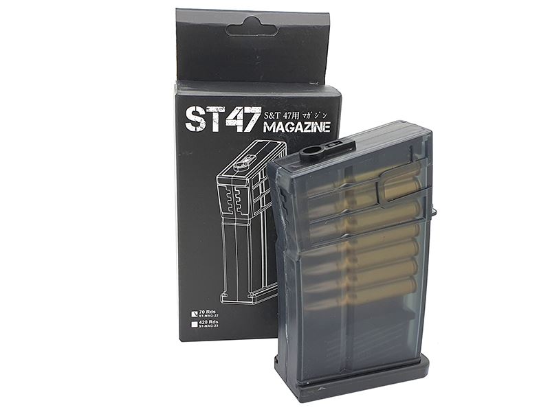 S&T ST47D Mid-Cap Magazine (70 Rounds - Black)