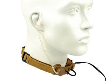 ZTac Tactical Throat Mic - Tan