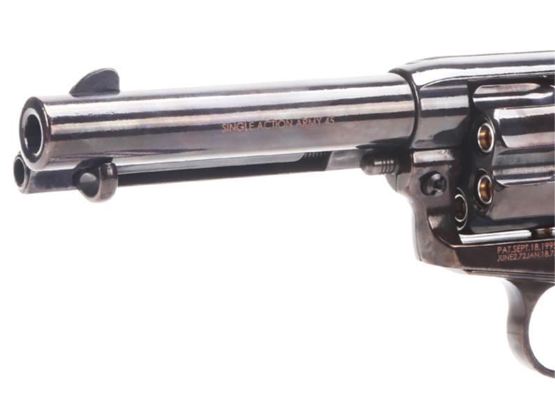 King Arms SAA .45 Peacemaker Revolver (S - Electroplating Black - KA-PG-10-S-BK2)