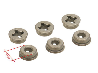 CYMA 7mm Gearbox Bushings High-Strength Upgrade Set (6 Pieces)