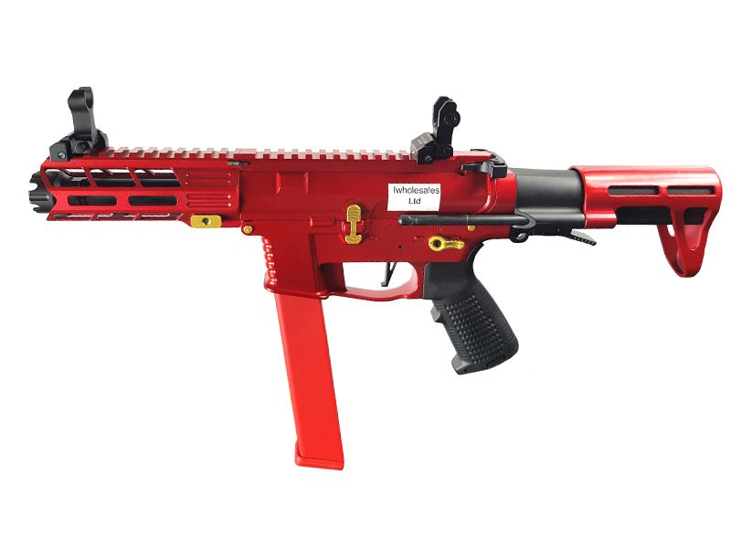 Classic Army Nemsis X9 SMG (Metal - Red - CA119M)