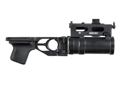 Double Bell AK Series 40mm Under-Barrel Grenade Launcher (Inc. Gas Grenade - Black - K-55)
