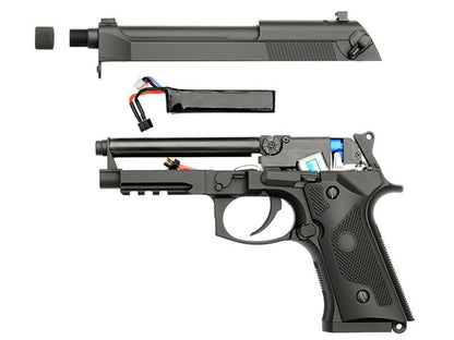 Cyma M9 Mosfet AEP Pistol (Lipo Battery andh Charger Inc. - Black - CM132S)