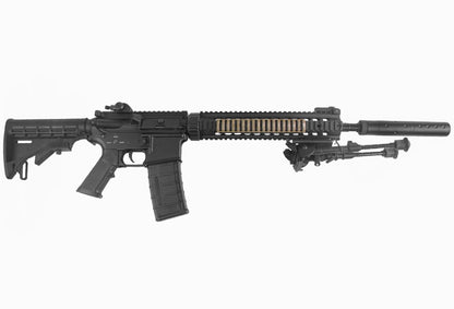 Double Bell SOPMOD M4 (with Bipod plus 3-9x40 Scope and Silencer - 073)