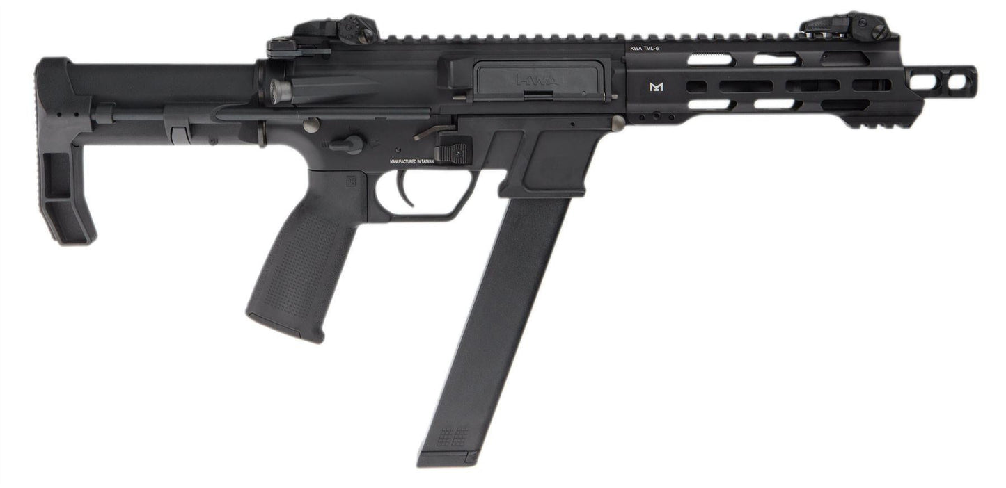KWA QRF MOD2 AEG 2.5 SMG (Black - MOD2)