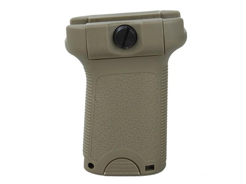 TMC BC Vertical Short Front Grip (Rail - Khaki - TMC3195-KK)