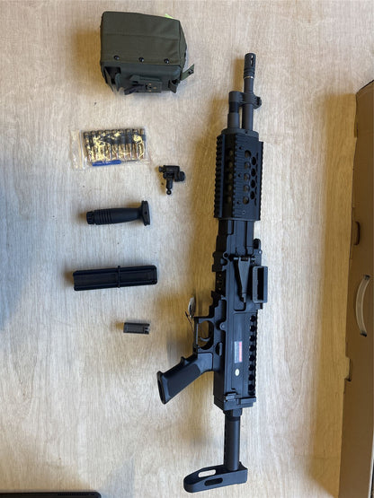 [Boneyard] Ares LMG Stoner (MG-008) - Hop-up fault - inconsistent feed / barrel jamming issue