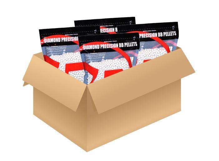 Ares Amoeba Diamond Precision 0.25g BIO (4000) 1 Kilo BB's (1 Carton = 20 Bags)