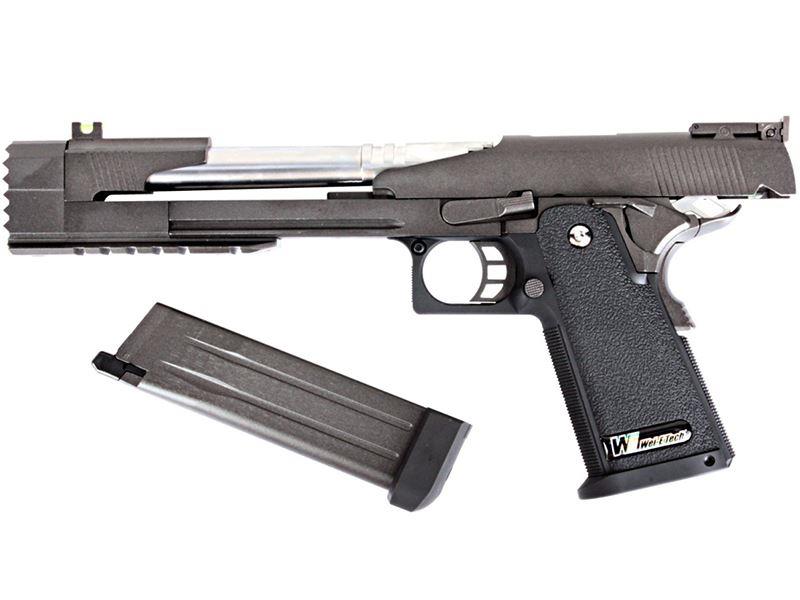 WE Hi-Capa 7 inch Full Metal  Dragon Model A (Black)