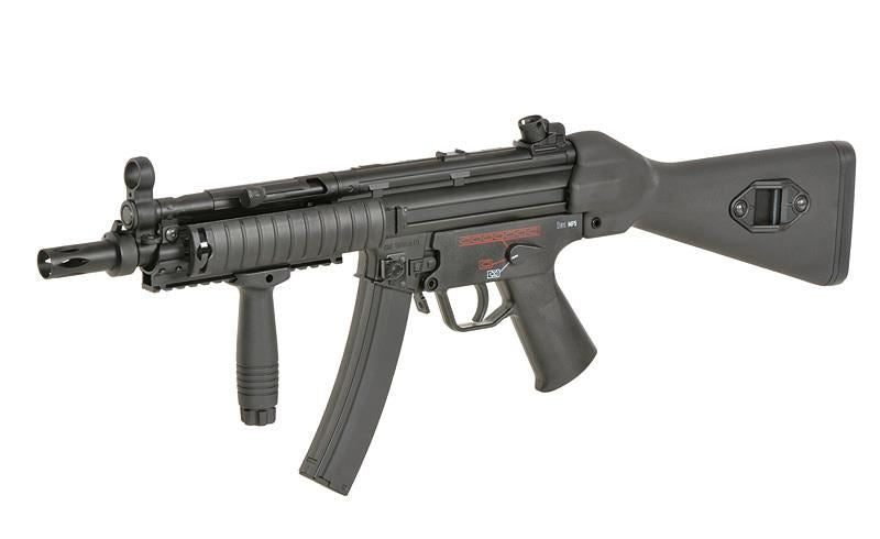 H&K MP5A4 RIS Full Metal AEG with Eshooter ETU GEN-2 (Umarex/Cyma - Black - CM041B)
