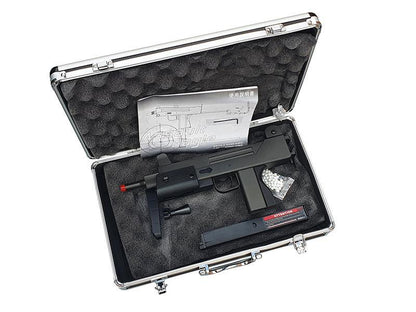 HFC HG203 T77 Sub-Machine Gas Blowback Rifle (SMG - HG-203 - With Case)