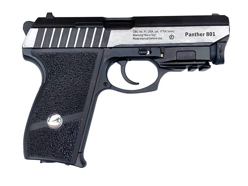 Borner 4.5mm/.177 Panther 801 with Red Laser Inbuilt (Metal - Dual Tone Black)