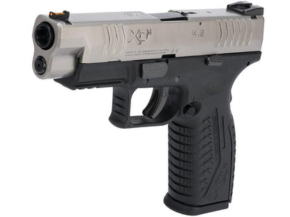 Springfield Armory 4.5 XDM .177/4.5mm CO2 Blowback Air Pistol (Full Metal - Reel Feel Recoil - Bicolor - SA-XDM45CBB4-SB)