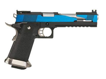 WE Hi-Capa 6" Dragon B Gas Blowback Pistol (Blue)