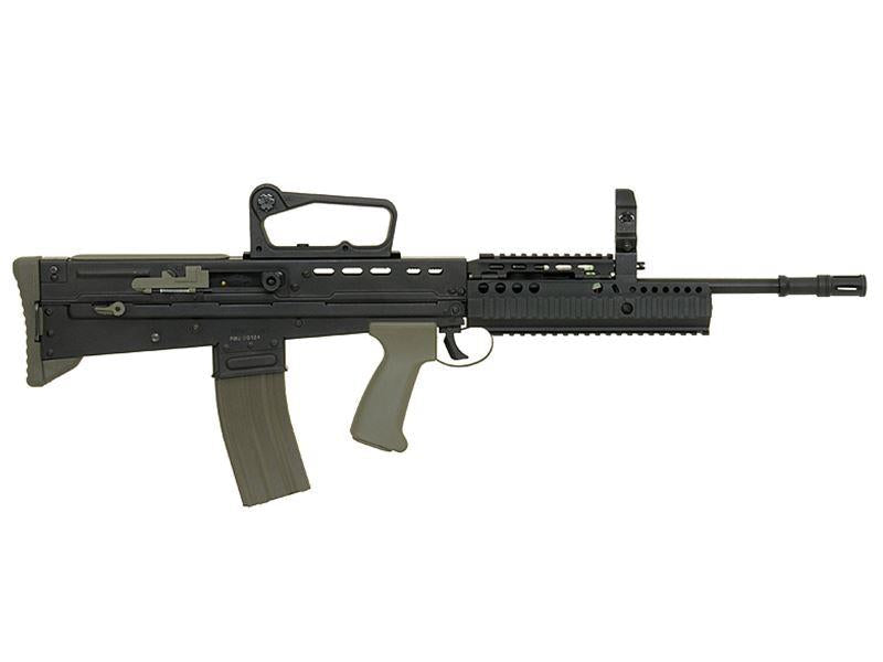 Army R85A1 (Black) (ARMY-R85A1) with DD style front rail