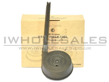 WE Ruger P08 Drum Mag. (50 rnds) (MAG-WE-72017)