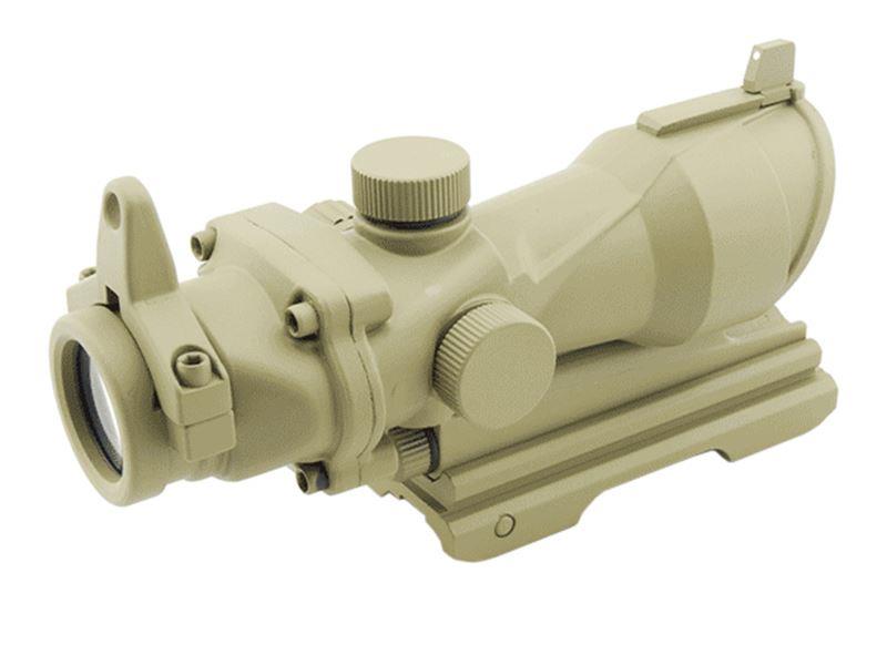 UFC ACOG 4?32 Scope Red/Green Reticle with QD Mount (Tan) (UFC-JA-5319-TAN)