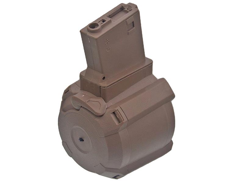 Battleaxe M4 Electric Drum Magazine (Sound Control - Tan)