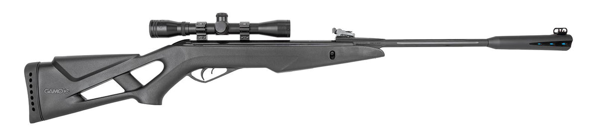Gamo .177/4.5mm Whisper X Spring Break-Barrel Air Rifle Combo w/ 4x32WR Scope