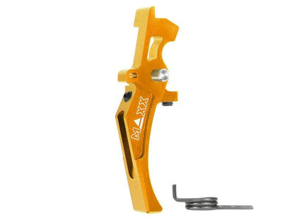 Maxx Model CNC Aluminum Advanced Speed Trigger (Style D) (Dark Earth)