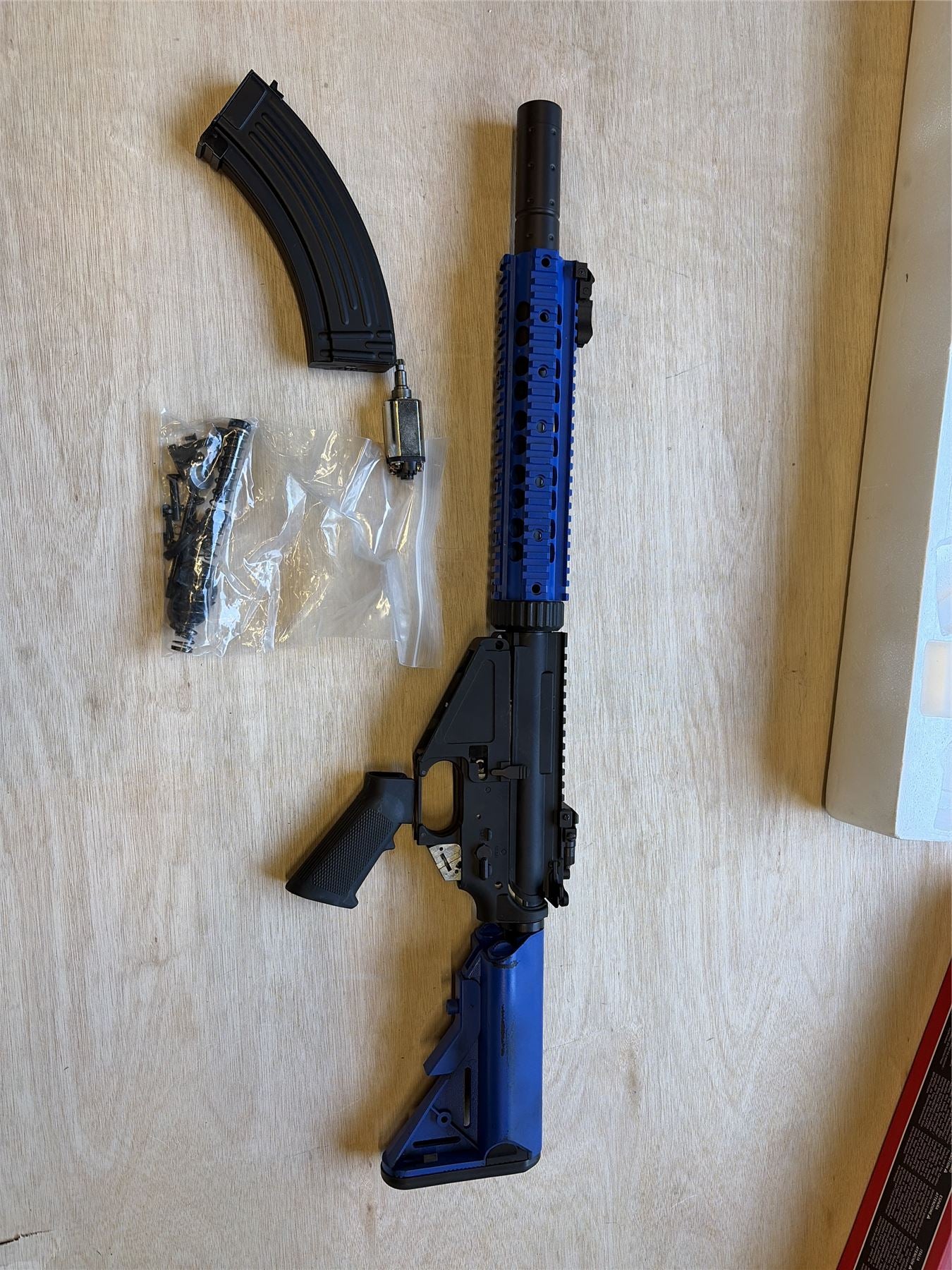 [Boneyard] Cyma AR47 RIS AEG (CM650) - Gearbox disassembled - missing parts unknown - project