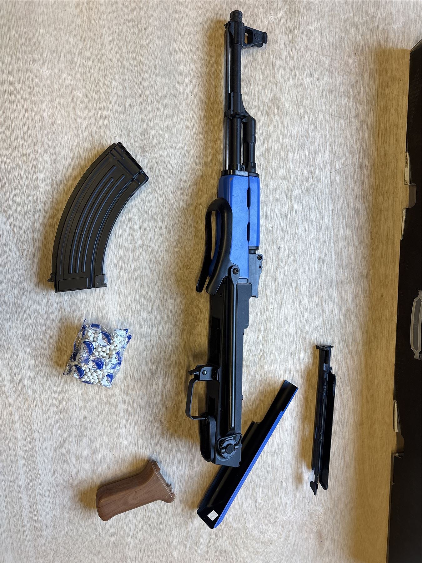 [Boneyard] Classic Army AK SAS (SP008M-1) - Two-tone shell / body only - needs gearbox & parts