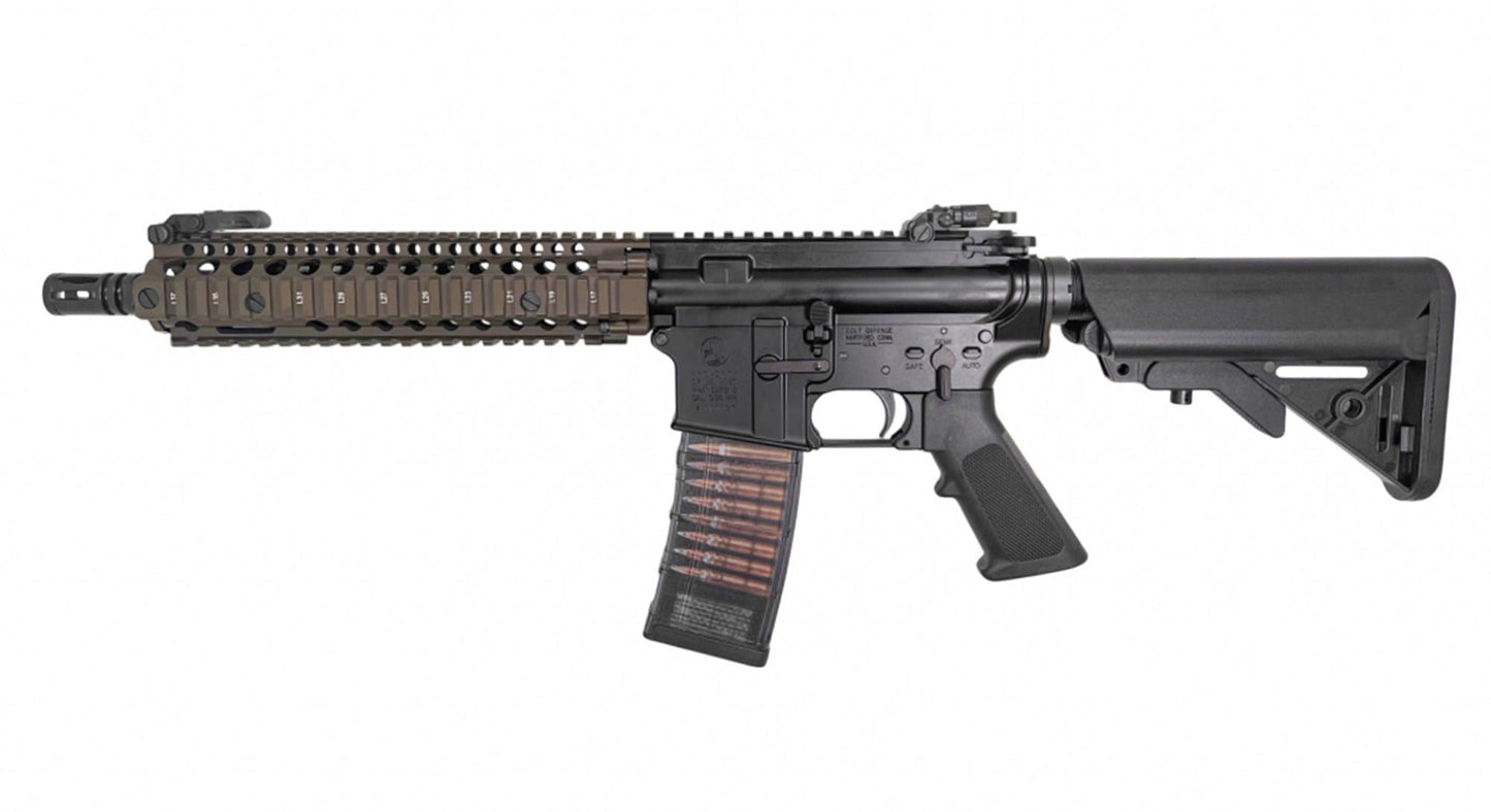 Colt x EMG M4 10.5 Gas Blowback Rifle by Cyma CGS (MWS - Daniel Defense Rail - COLT.1001)
