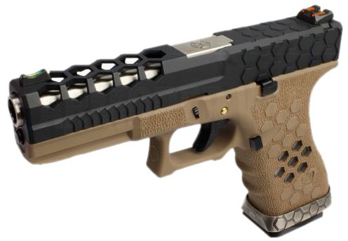 Armorer Works Custom Hex-Cut (AW-VX0111 - Tan)