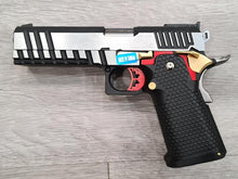 Armorer Works Custom Hi-Capa Double Barrel - Silver Slide Silver Barrel