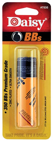 Daisy 4.5mm .177 Steel BBs 350 Rounds Tube