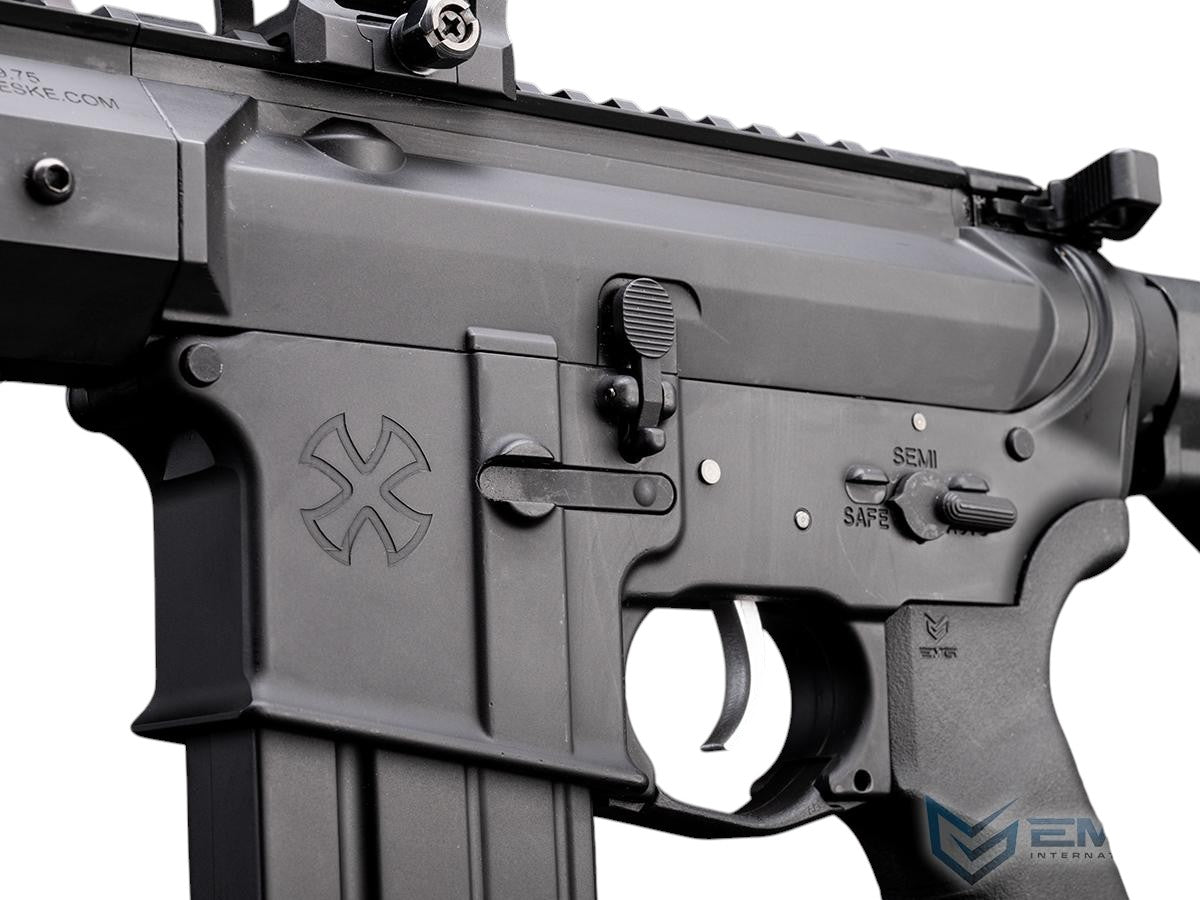 EMG x Daniel Defense M4 EAG Electric Air Gun (EDGE II Gearbox - NSR Gen. 4 RIS - 4.5mm/.177 - Chainsaw - sNCS-10B) (inc. lipo bat. and charger)