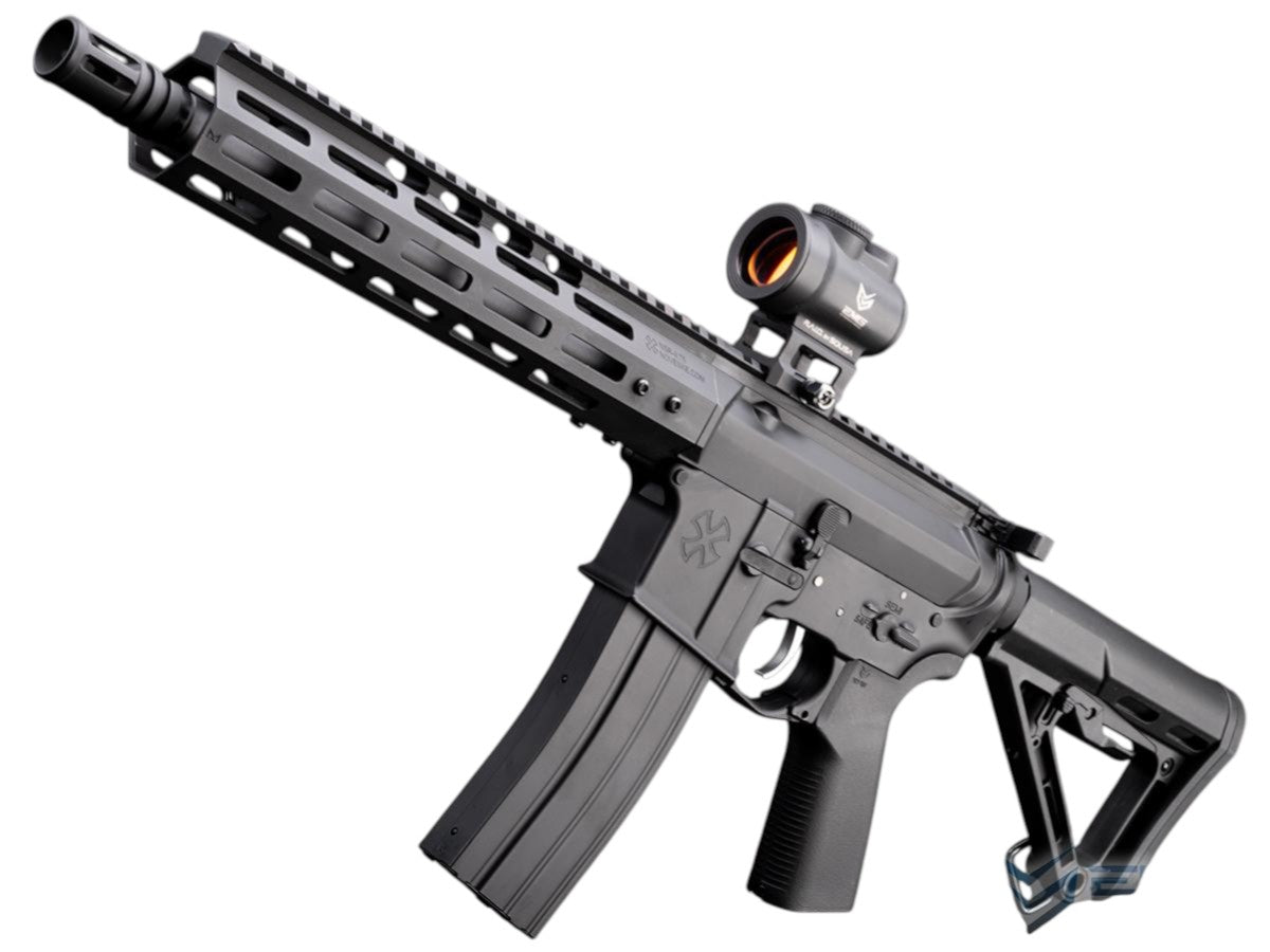EMG x Daniel Defense M4 EAG Electric Air Gun (EDGE II Gearbox - NSR Gen. 4 RIS - 4.5mm/.177 - Chainsaw - sNCS-10B) (inc. lipo bat. and charger)