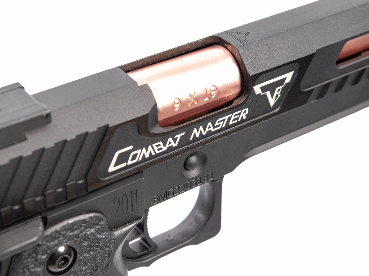 EMG x Armorer Works x Taran Tactical International Distinct JW3 Combat Master GBBP (FULLY AUTO. - TTI - Full Metal - Black - TT-CM0103)