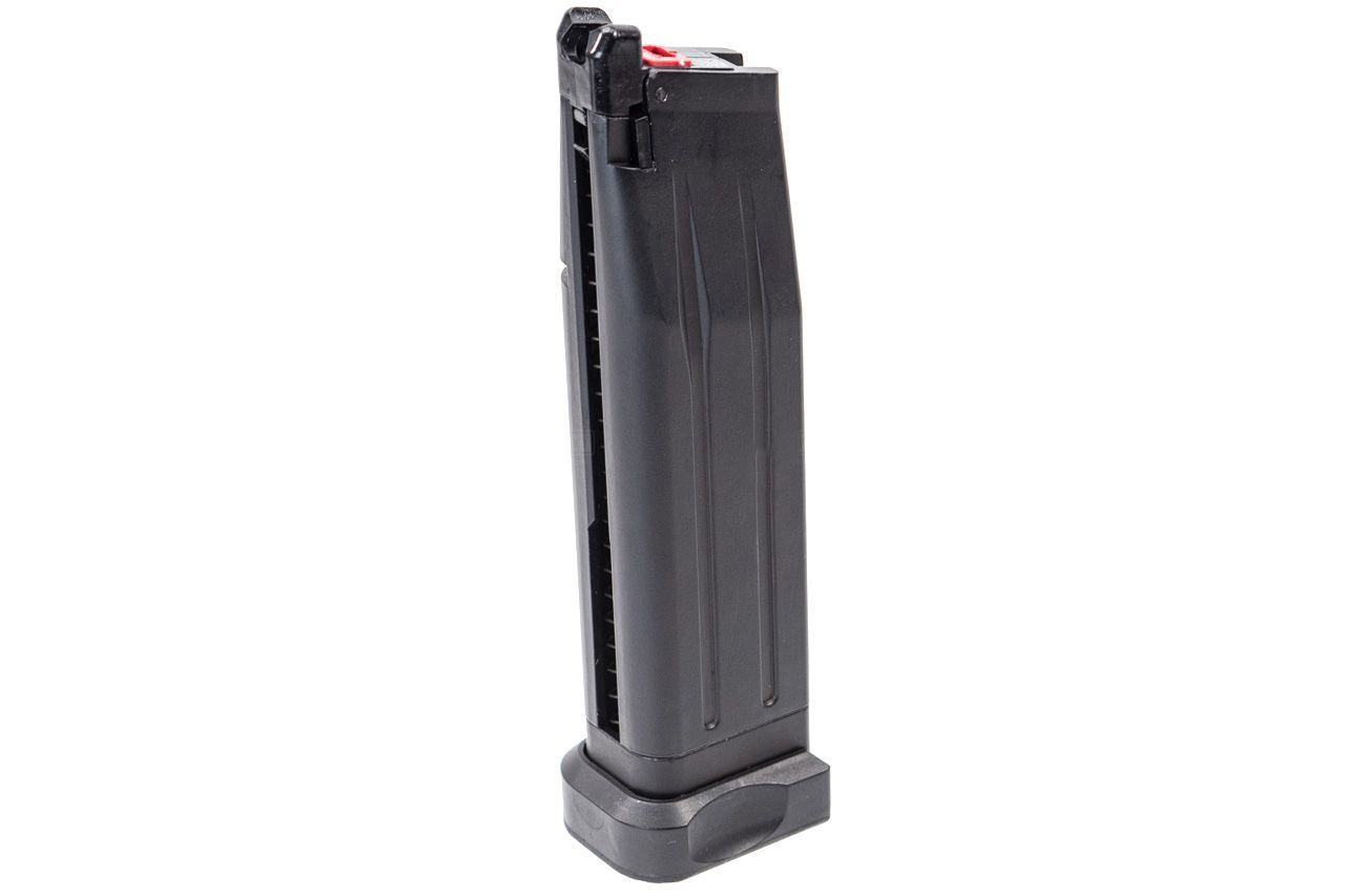 Armorer Works x Taran Tactical International Combat Master Co2 Magazine (TTI - Full Metal - Black - TT-CMMC01)