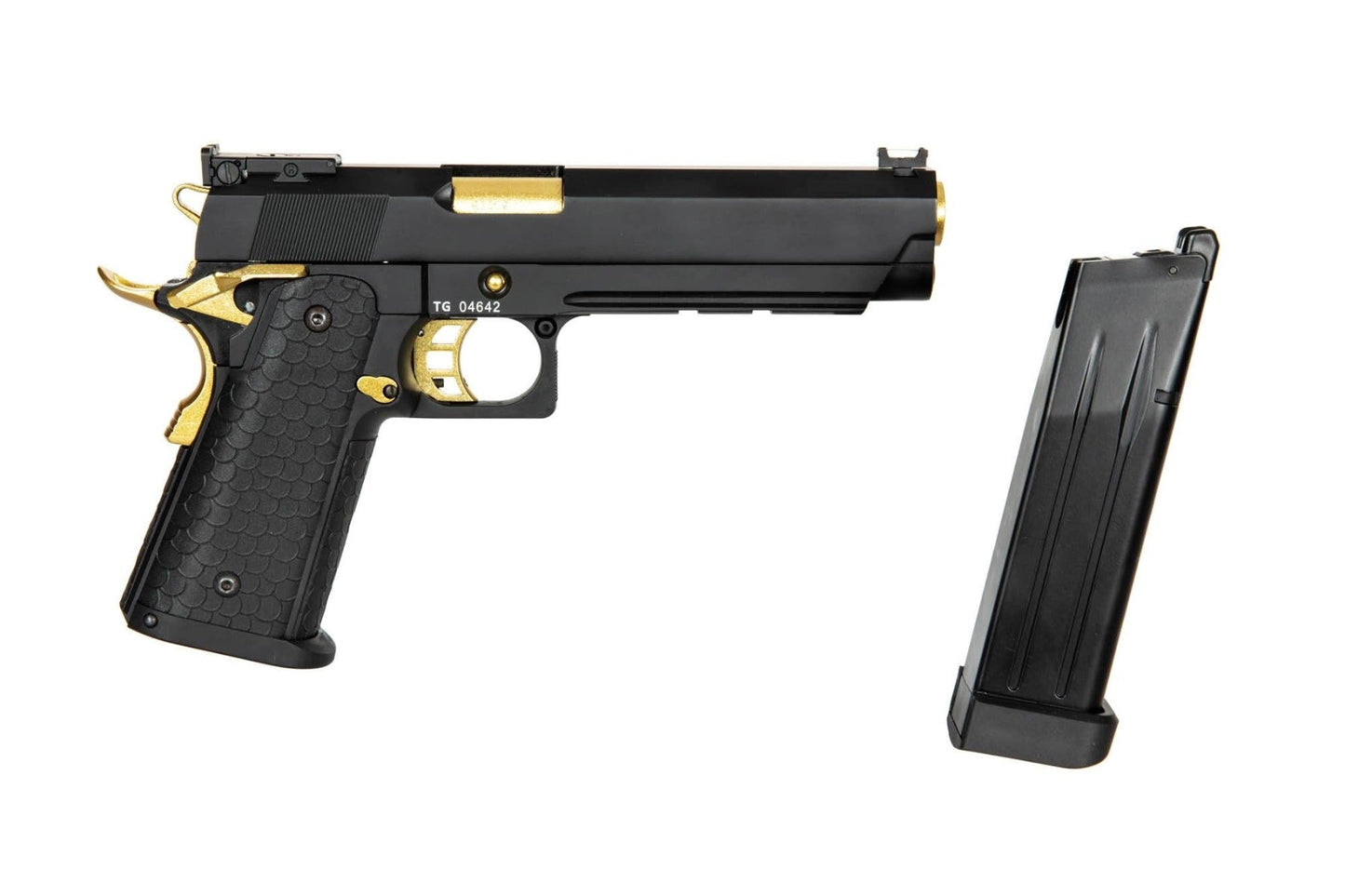 Double Bell Hi-Capa Gold Match  5.1 Airsoft Pistol (795)