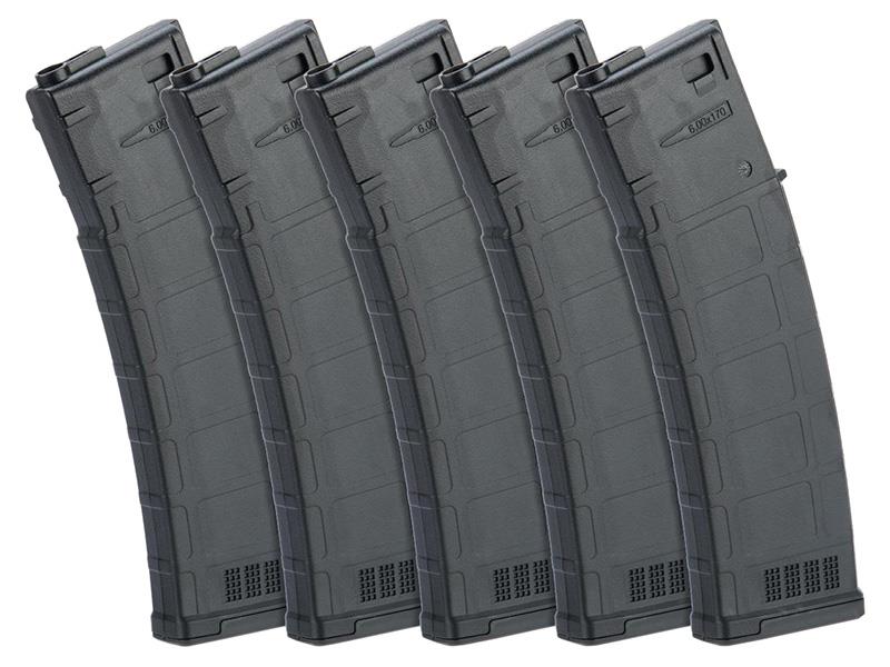Ares M4 AMAG AEG Magazine (5pcs Box Set - 170 Rounds - Black - MAG-B-024-BK)