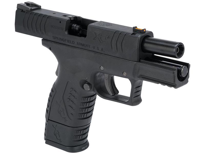 Springfield Armory 3.8 XDM .177/4.5mm CO2 Blowback Air Pistol (Full Metal - Reel Feel Recoil - Black - SA-XDM38CBB4-B)
