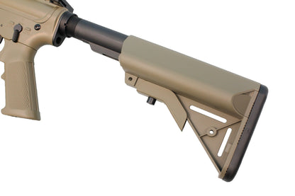 Huntsman M4 CQB (Polymer Body/Full Metal Gearbox - inc. Bat. and Charger - H061T - Tan)
