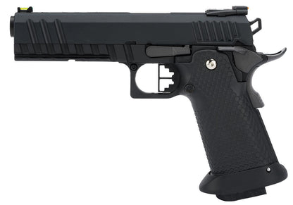 Armorer Works Custom Black Ace Hi-Capa GBBP (Full Black Slide - Black Frame - Black Barrel - AW-HX2003)