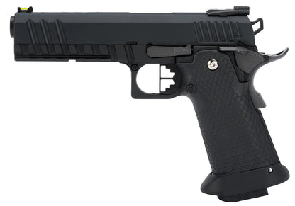 Armorer Works Custom Black Ace Hi-Capa GBBP (Full Black Slide - Black Frame - Black Barrel - AW-HX2003)